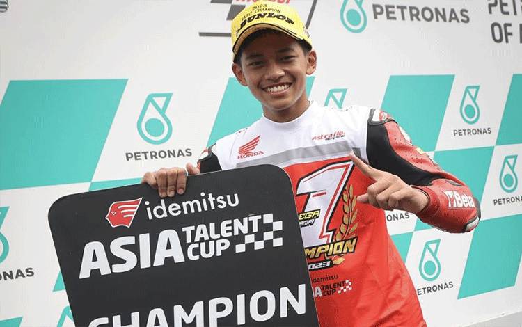 Veda Ega Pratama Kunci Gelar Juara Asia Talent Cup 2023