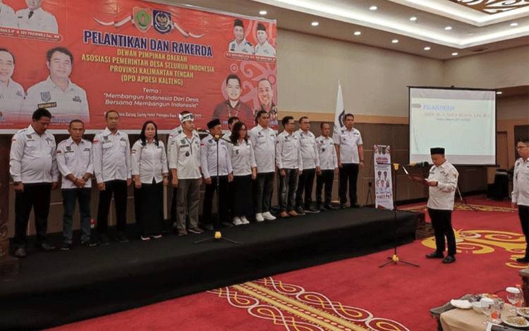 Sekda Apresiasi Terbentuknya DPD APDESI Kalteng