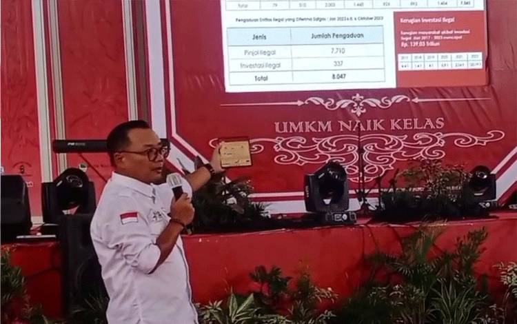 Masyarakat Kalteng Manfaatkan Layanan Konsumen OJK Hingga 1.046 Permintaan