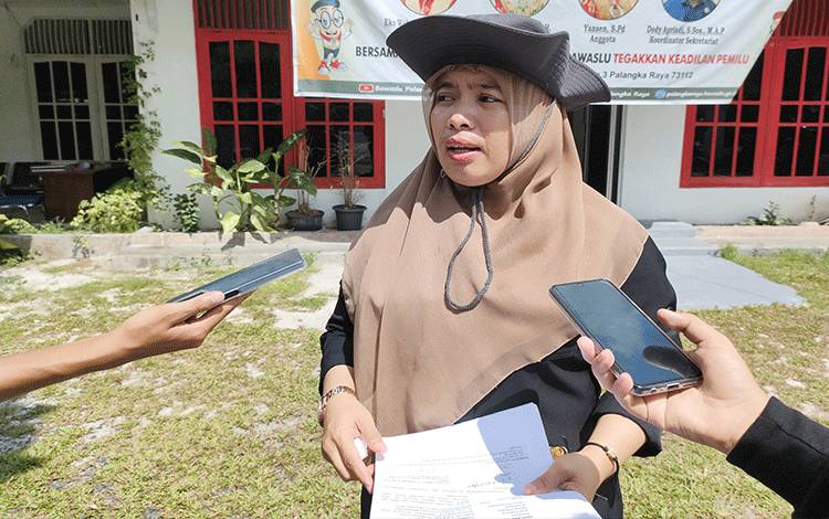 Ketua Bawaslu Palangka Raya Minta Caleg Pisahkan Sosialisasi dan Kampanye