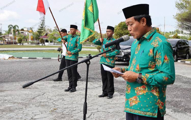 Puluhan Peserta dari Gunung Mas Ikuti MTQH XXXI Tingkat Kalteng