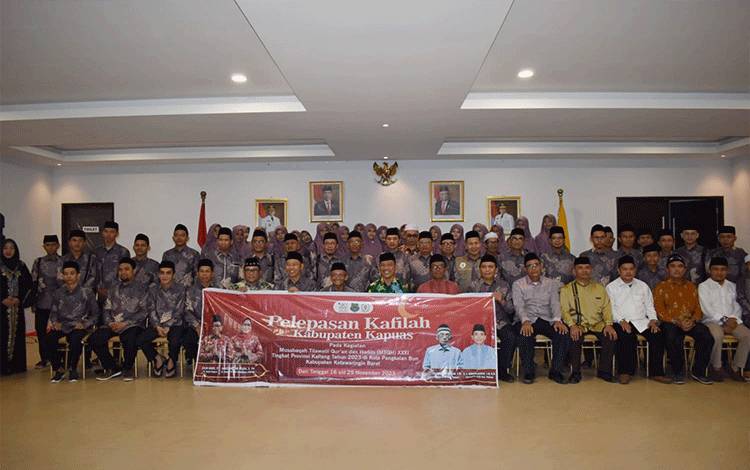 Ini Pesan Asisten II Setda Kepada Kafilah Kapuas Ikuti MTQH ke XXXI Tingkat Kalteng