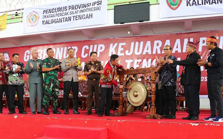Gubernur Cup Kejuaraan Pencak Silat Se-Kalteng 2023 Resmi Dibuka