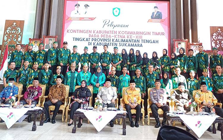 Bupati Kotim Berharap Kontingen Raih Juara Umum Peda-KTNA ke XIII Tingkat Kalteng