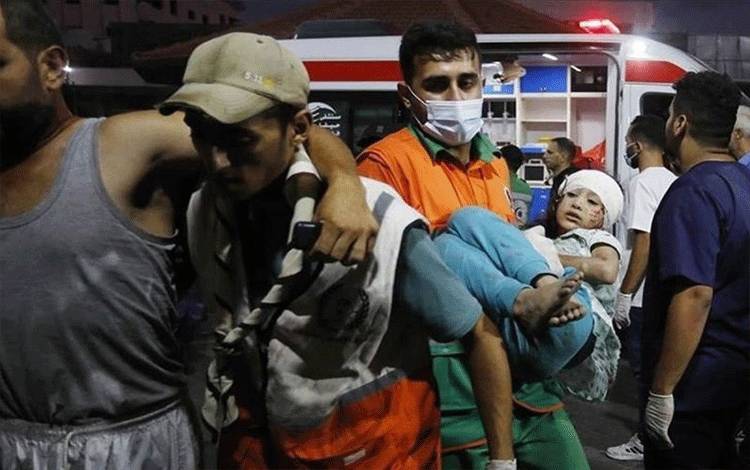 Israel Kembali Bom Sekolah di Gaza, Lukai dan Tewaskan Puluhan Orang