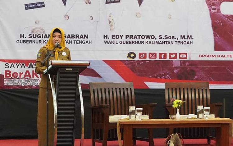 Kepala BPSDM Kalteng Tekankan Pentingnya Pembangunan Kapasitas SDM