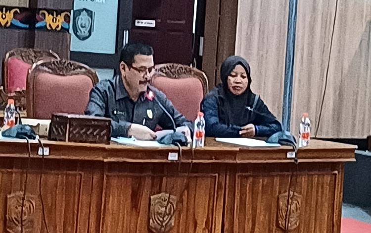 Komisi I DPRD Kotim Paparkan Usulan Anggaran Mitra Kerja