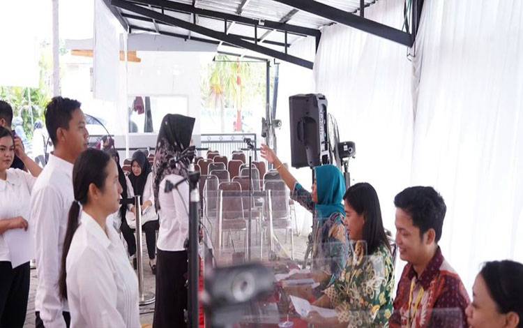 Seleksi PPPK Pemko Palangka Raya Diikuti 931 Orang