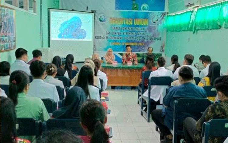 RSUD Kapuas Gelar Orientasi Umum Tenaga Kontrak Pengganti dan Dokter Internsip