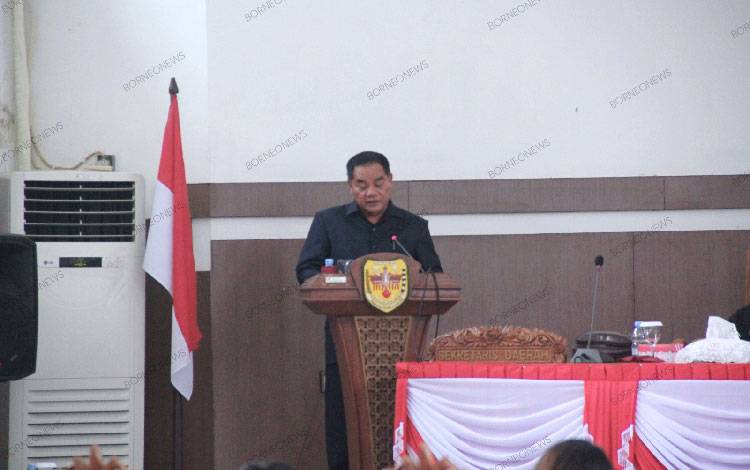 Banggar DPRD Gunung Mas Beri Saran Terkait Ketahanan Pangan