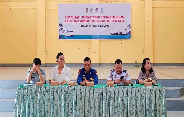 Sosialisasi Pendaftaran Angkutan Sungai dan Danau Upaya Meningkatkan Keamanan Wisata