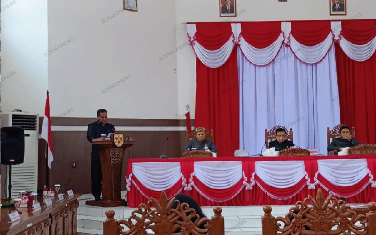 Banggar DPRD Gunung Mas Beri Saran kepada Sejumlah SOPD