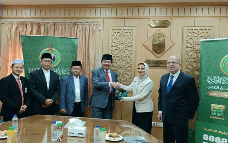 BAZNAS Kerja Sama dengan Rumah Zakat Mesir, Salurkan Bantuan Palestina