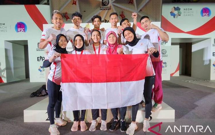 Atlet Panjat Tebing Indonesia Borong Lima Medali Neom IFSC Master 2023