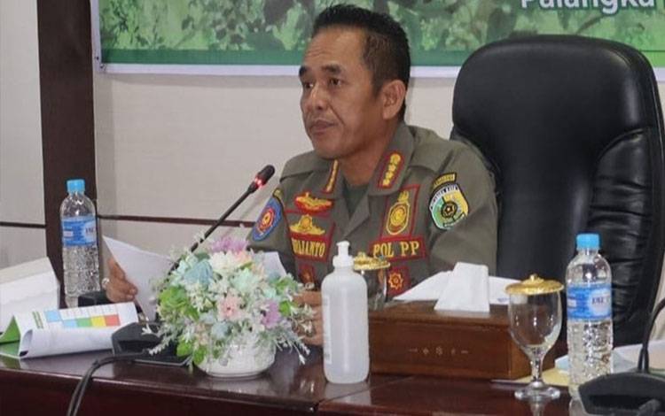 Ada Pohon Tumbang Segera Hubungi BPBD Palangka Raya