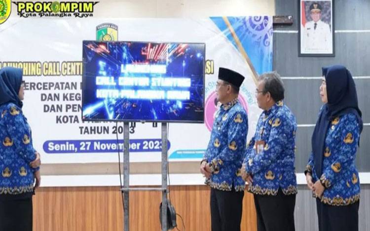 Pemko Palangka Raya Luncurkan Call Center Stunting