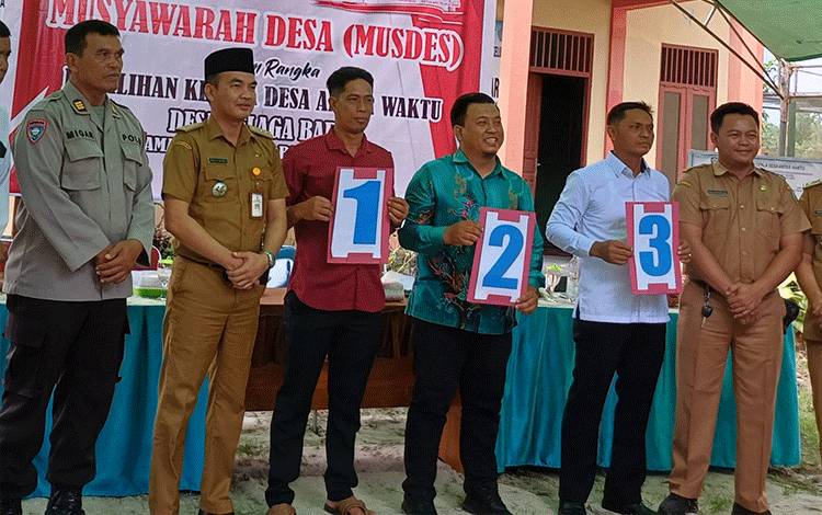 Ini Hasil Pemilihan PAW Kades Telaga Baru