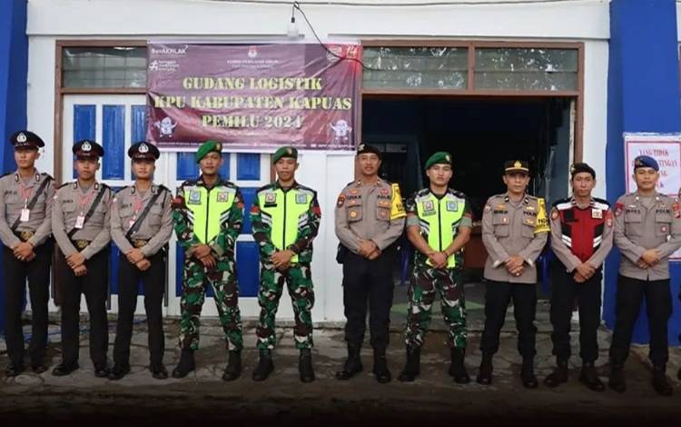 Tim Gabungan di Kapuas Gencarkan Patroli Jelang Pemilu