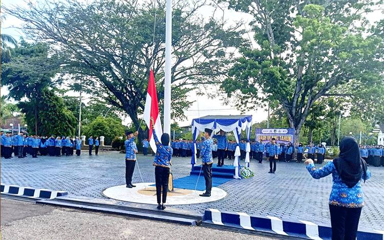 Pemkab Barito Utara Peringati HUT Korpri