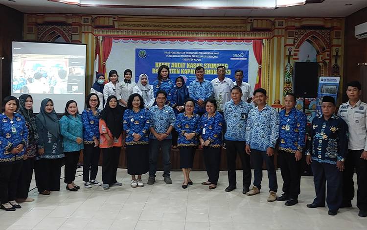 Pemkab Kapuas Gelar Rapat Diseminasi Audit Stunting