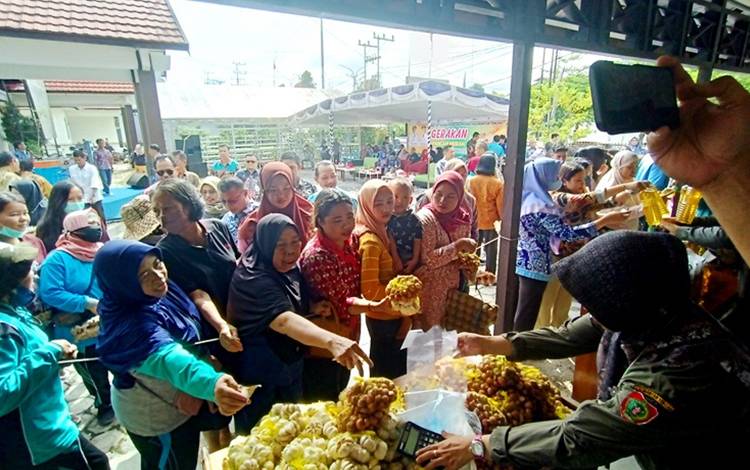 Gerakan Pangan Murah di Barito Utara Upaya Kendalikan Inflasi