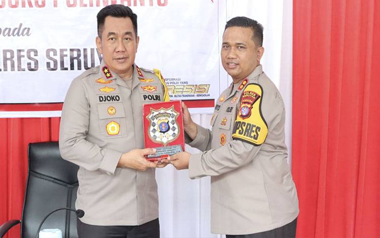 Kapolda Kalteng Minta Personel Jaga Marwah Kedinasan