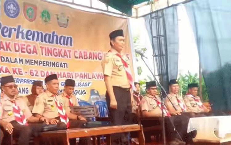 Anggota Pramuka Penegak dan Pandega Kader Pemimpin Pramuka Masa Depan