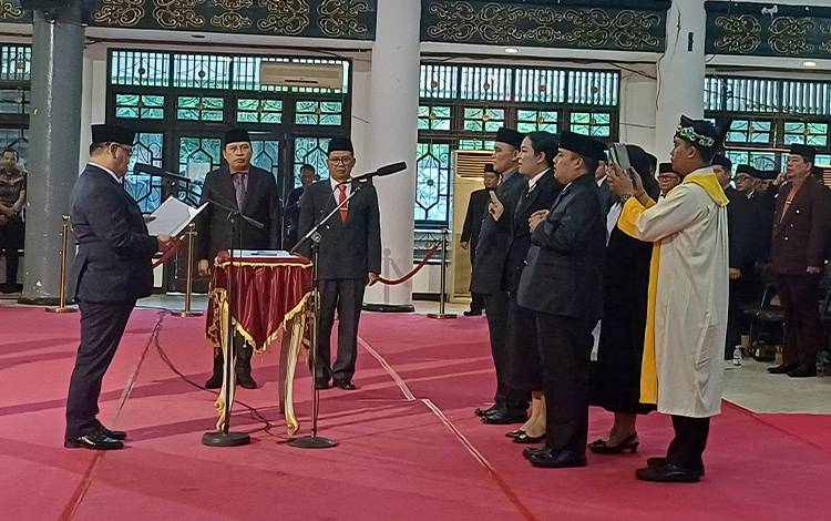 Melantik 123 Pejabat Baru, Begini Kata Bupati Kotim