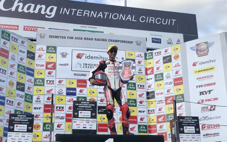 Andi Gilang Senang Tutup Seri Pamungkas ARRC di Buriram dengan P2