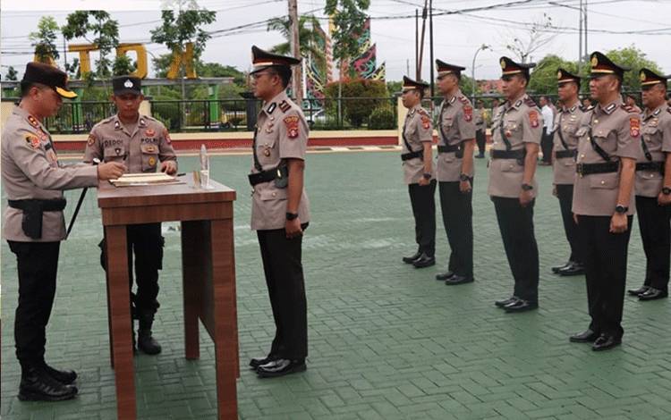 Kapolres Kapuas Pimpin Sertijab Pejabat Utama dan 5 Kapolsek?