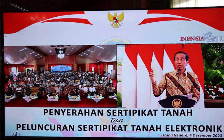 Kementerian ATR/BPN Klaim Sertifikat Tanah Elektronik Tingkatkan Keamanan