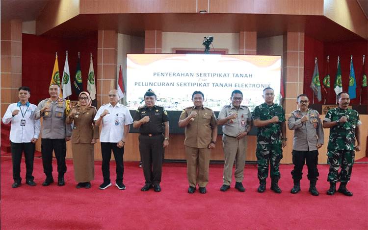 Edy Pratowo: Kebutuhan Kalteng 9.600 Sertifikat Tanah