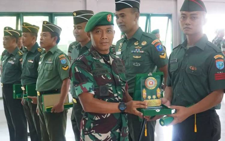 Dandim 1011 Kuala Kapuas Pimpin Korps Raport Personel Pindah Satuan dan Pensiun?