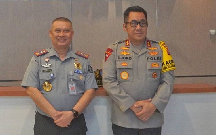 Kunjungan Audiensi Kemenkumham Kalteng ke Polda Kalteng Bahas Kesiapan Natal, Tahun Baru dan Pemilu 2024