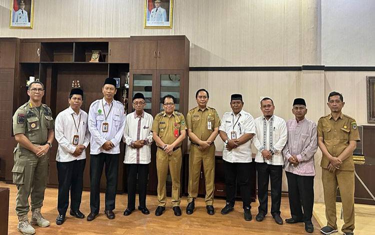 Pengurus LPTQ Kapuas Audiensi Dengan Pj Bupati