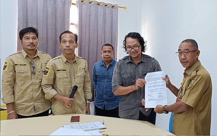 Pemko dan Pedagang di Jalan S Parman Teken Kontrak Biaya Sewa Pertokoan