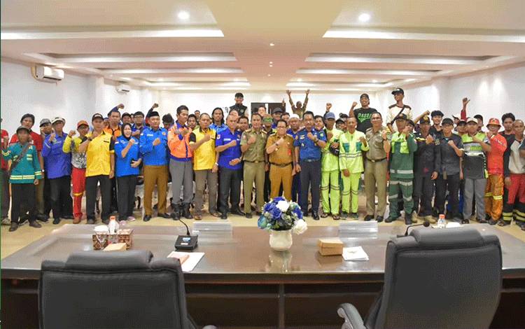 Relawan BPK di Kecamatan Selat Silaturahmi Dengan Pj Bupati