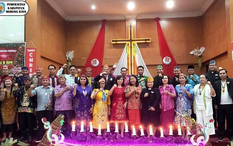 Pj Bupati Mura Sampaikan ini pada Perayaan Natal Dusmala