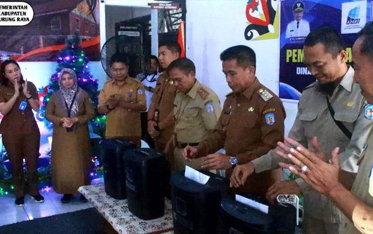 Pj Bupati Mura Hadiri Pemusnahan Arsip Dinas Perpustakaan dan Kearsipan