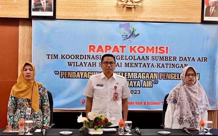 Rapat Komisi TKPSDA Inventarisasi Isu Wilayah Sungai Mentaya-Katingan