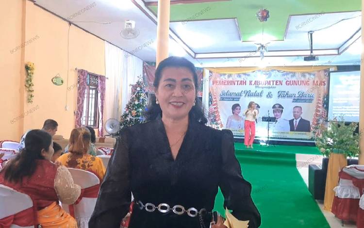 Anggota DPRD Gunung Mas Ini Hadiri Safari Natal di Kecamatan Mihing Raya