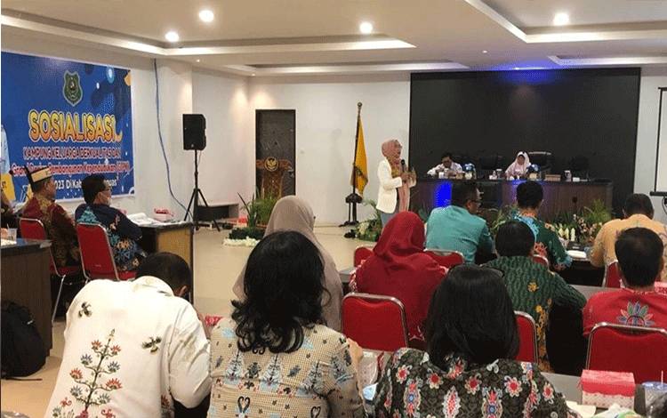 Dinas P3APPKB Kapuas Sosialisasikan Kampung Keluarga Berkualitas dan GDPK?