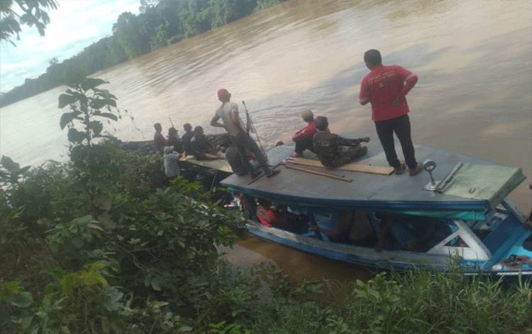 Warga Samba Katung Katingan Diduga Tenggelam Saat Cari Ikan di Sungai Samba