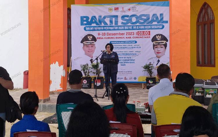 GOW, PMI dan KPA Gunung Mas Gelar Baksos