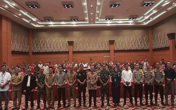 Pj Bupati Seruyan Buka Rakor Evaluasi Pengendalian Kebakaran Hutan dan Lahan