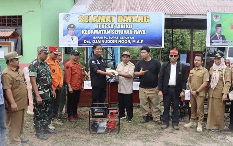Pj Bupati Seruyan Kunjungi  Desa Tabiku