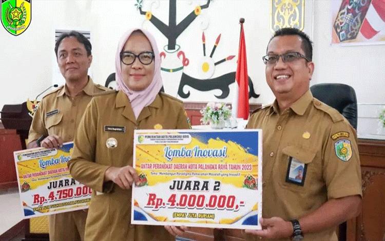 BPPRD Palangka Raya Raih Juara 2 Lomba Inovasi Daerah