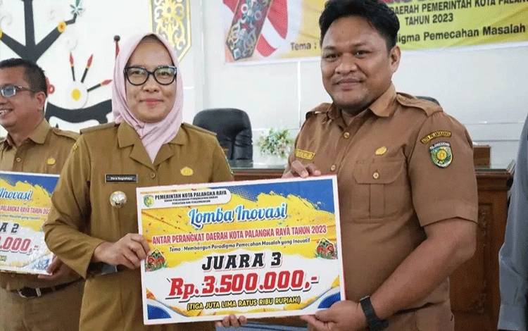 Sekretariat Dewan DPRD Palangka Raya Raih Peringkat Tiga dalam Lomba Inovasi Daerah