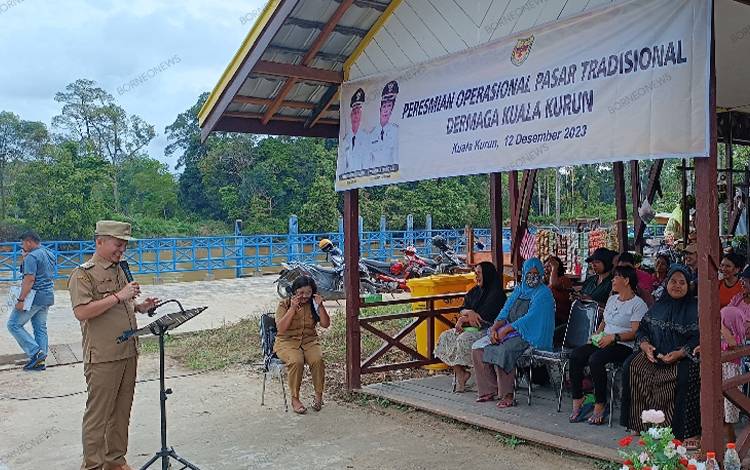 Diskominfosantik Diminta Buat Pengumuman Relokasi Pedagang ke Pasar Tradisional Dermaga Kuala Kurun