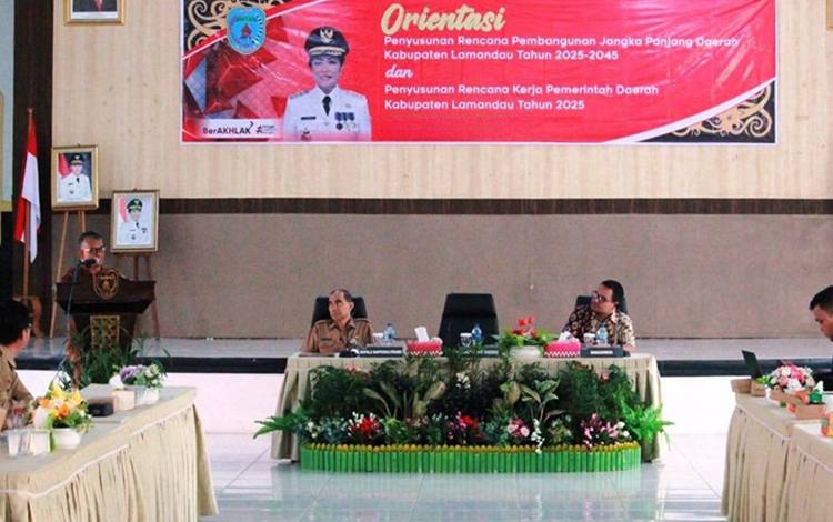 Pemkab Lamandau Susun RPJPD dan RKPD 2025-2045 ?